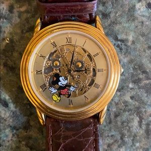 mickey mouse skeleton watch